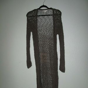 Beautiful Olive crochet sweater!!!